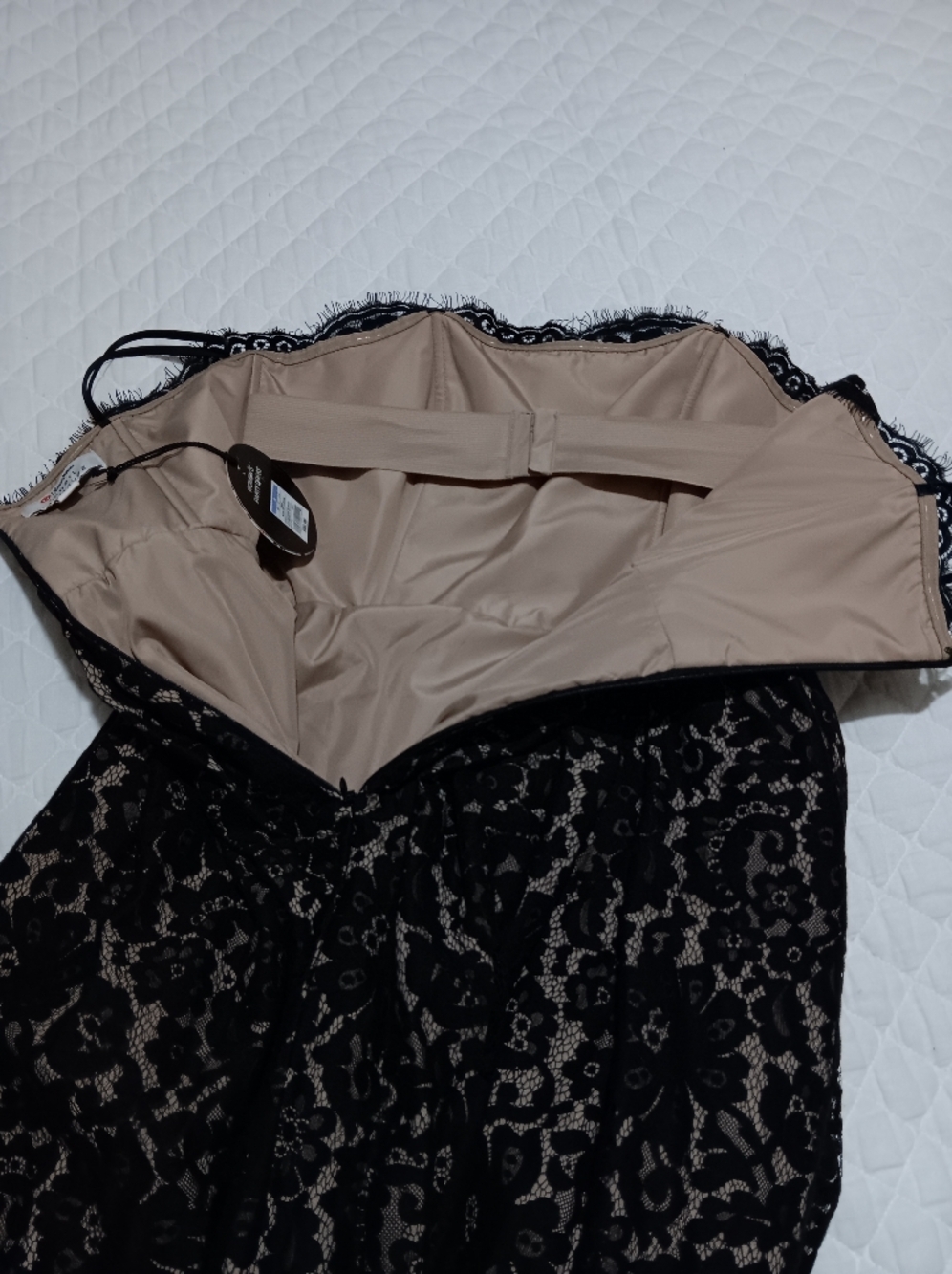NWT Neiman Marcus x Target ROBERT RODRIGUEZ Womens SZ 8 Black Lace Party DRESS - Picture 8 of 14